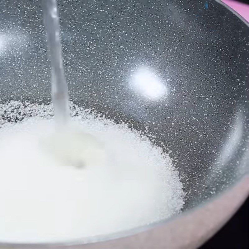 Step 1 Cook caramel and butter Caramel Cashew Candy