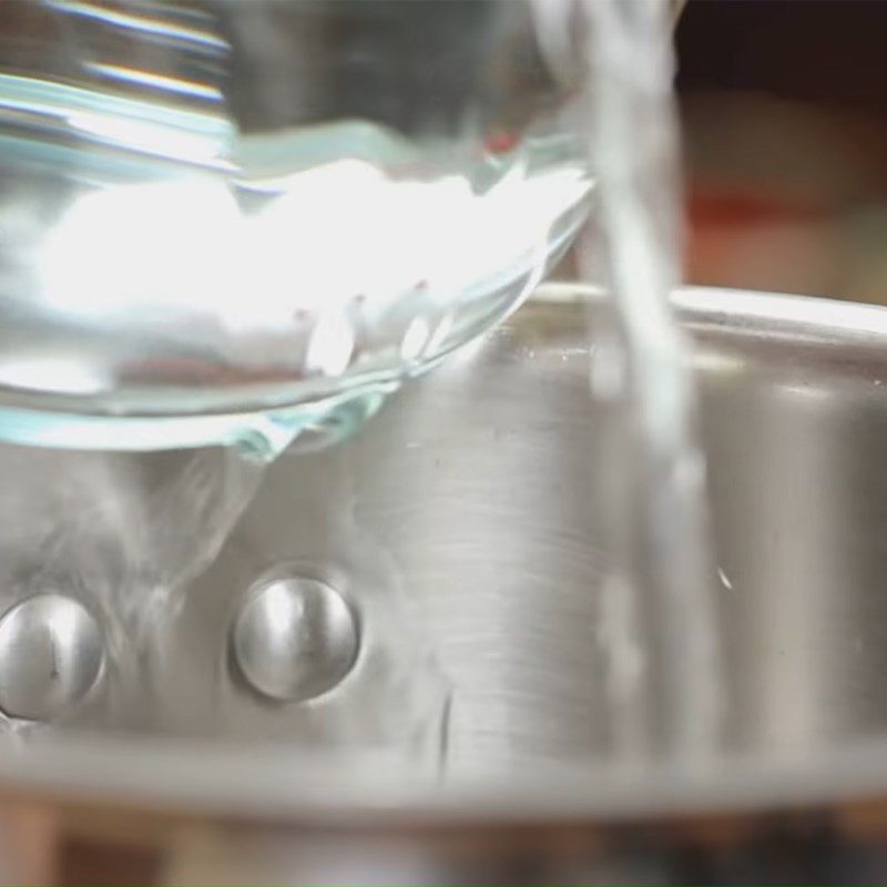 Step 1 Boil water for Onsen tamago (onsen egg)