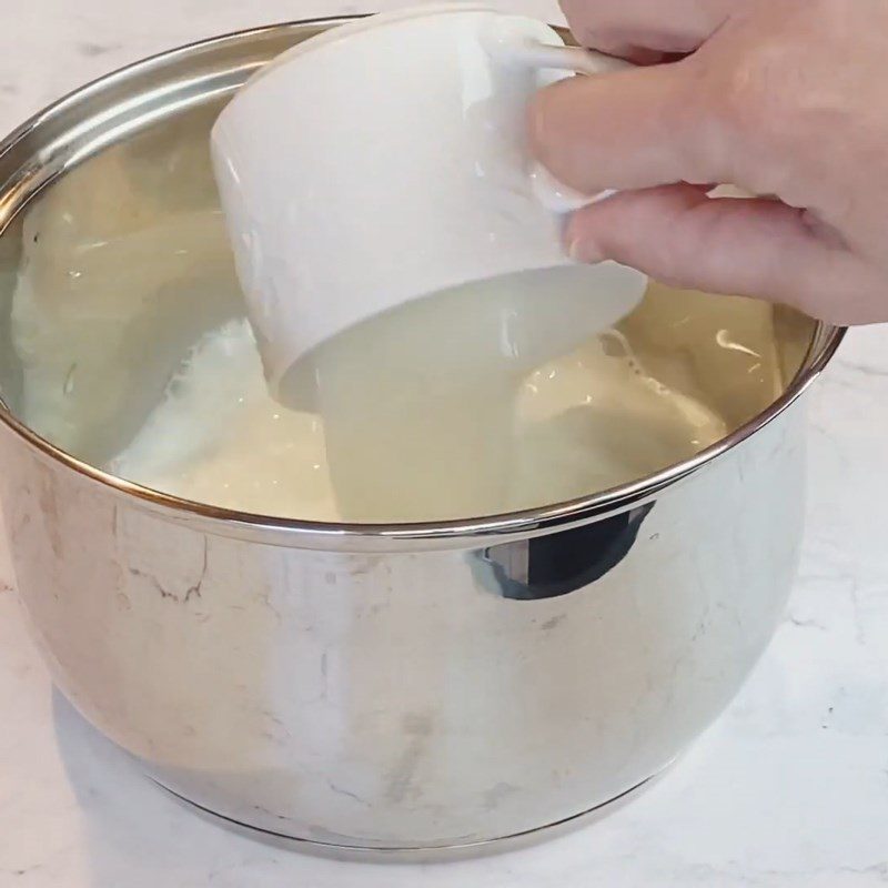 Step 1 Boil the milk Cinnamon Milk