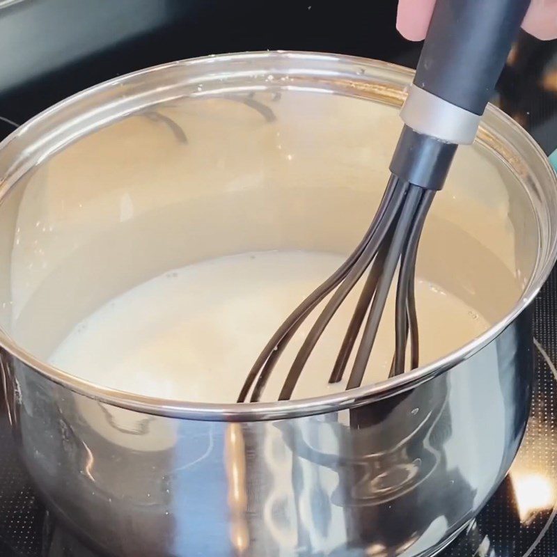 Step 1 Boil the milk Cinnamon Milk