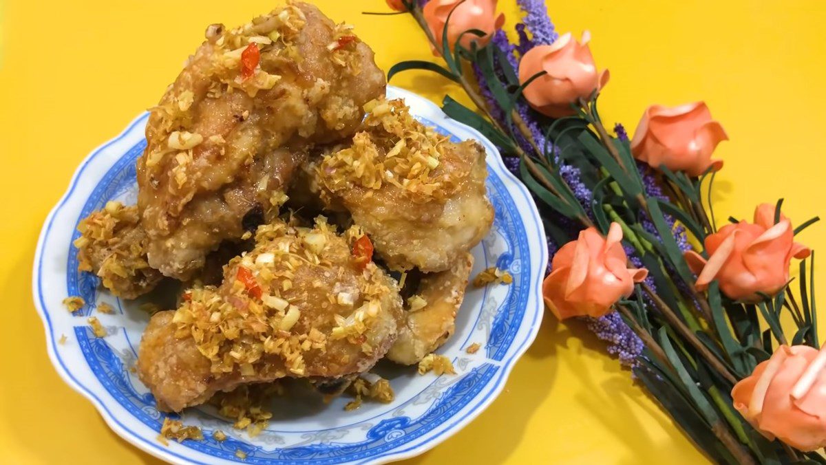 Fried Chicken with Lemongrass, Chili, and Garlic