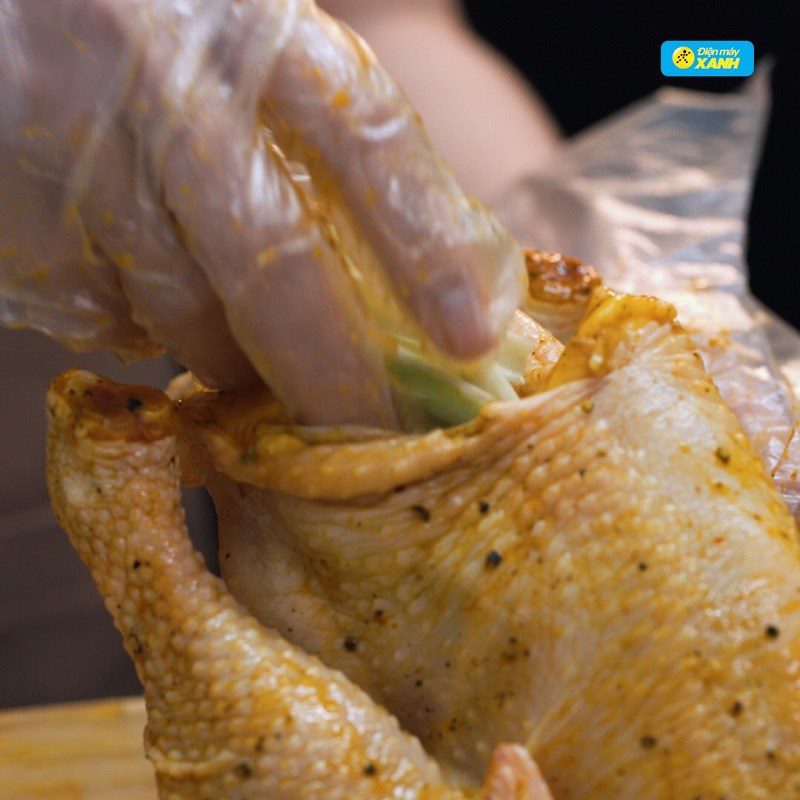 Step 2 Prepare and marinate the chicken for Salted Chicken