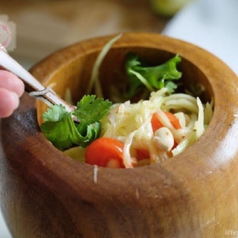 Step 2 Pound Thai mango salad