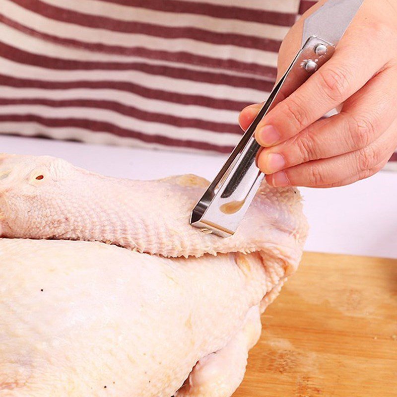 Step 1 Prepare the Chicken for Shredded Chicken with Water Lily Salad