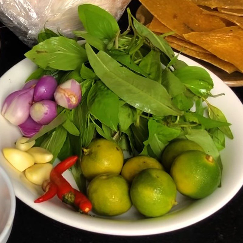 Step 2 Prepare the other ingredients for Grapefruit Salad with Shrimp and Pork