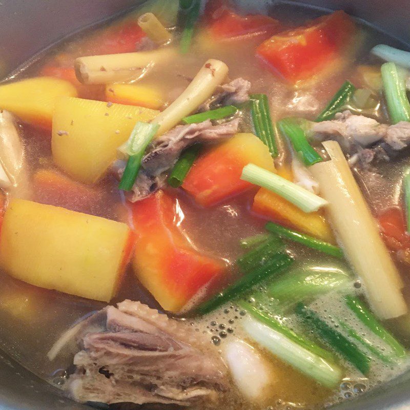 Step 3 Stewed Chicken with Papaya Stewed Chicken with Papaya