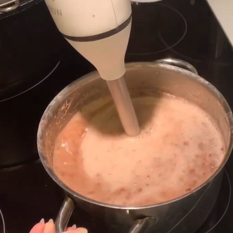 Step 2 Simmer and puree the red beans How to make red bean filling