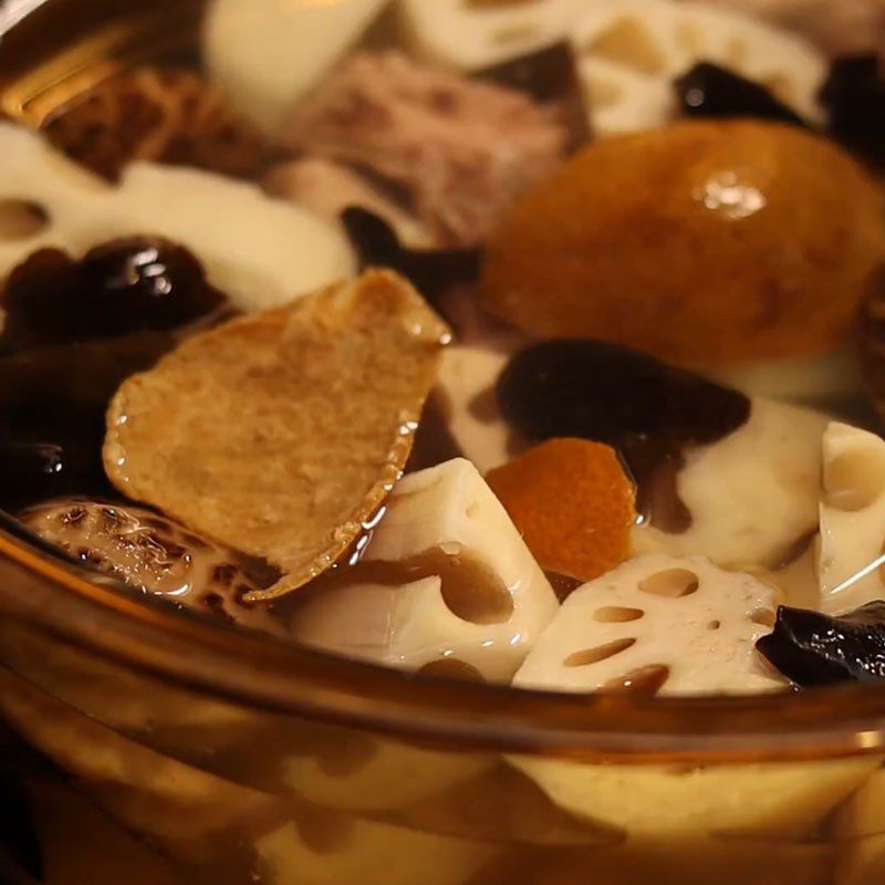 Step 3 Braised Pork Bones with Lotus Root Lotus Root Soup with Pork Bones