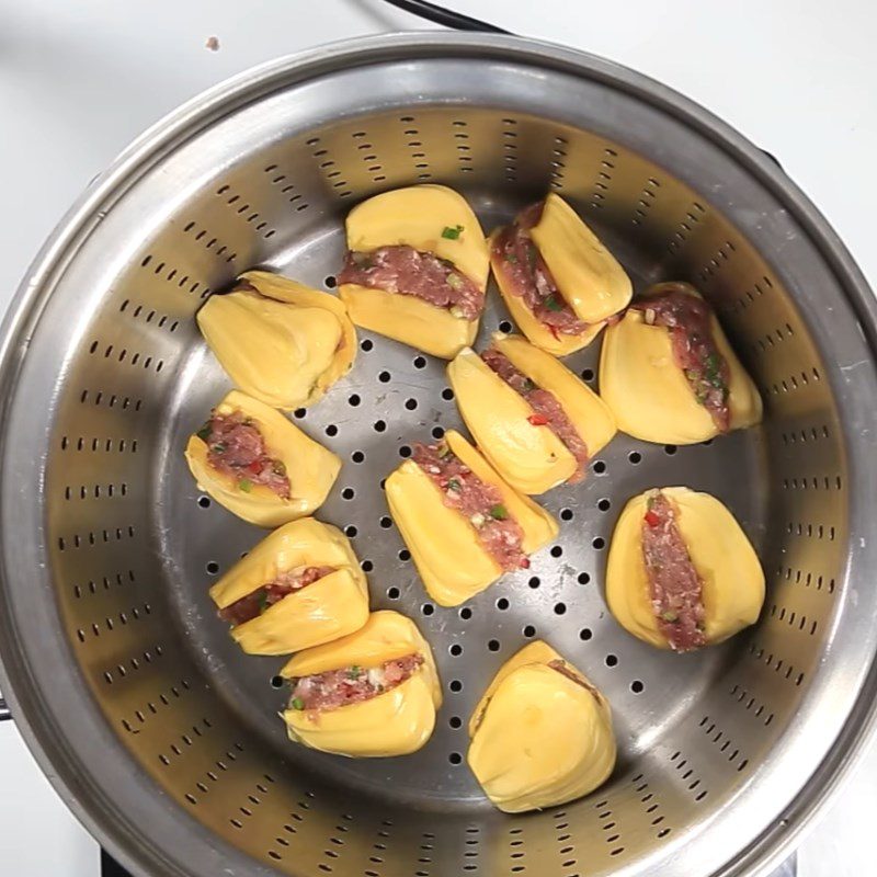 Step 5 Steam the jackfruit bun