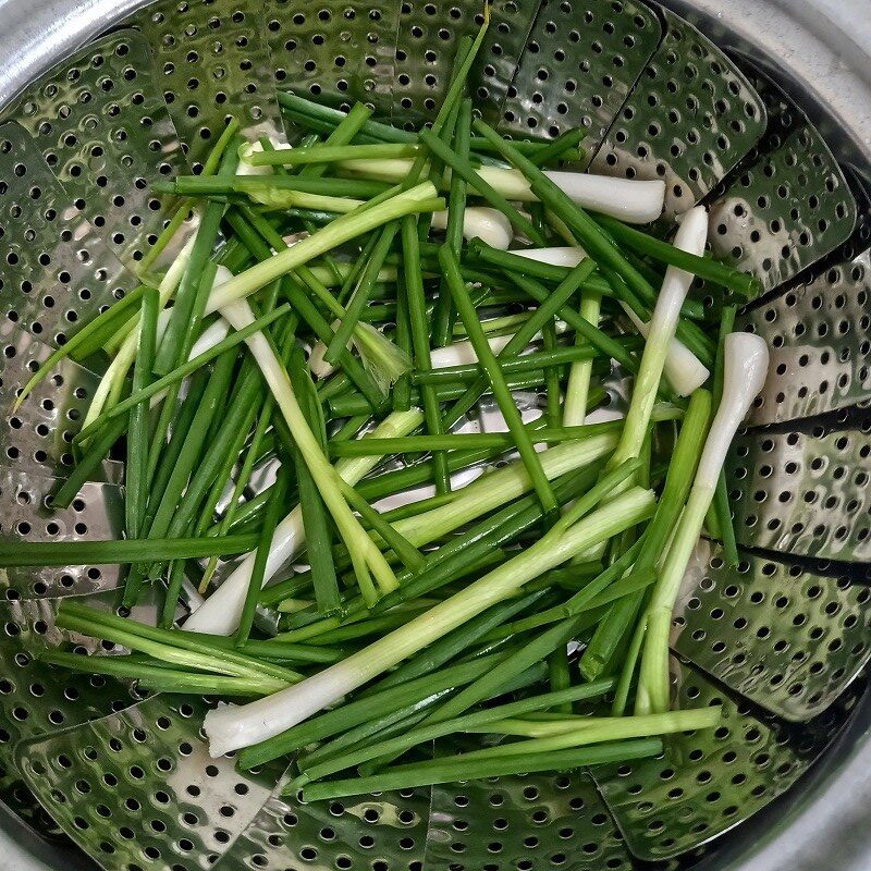 Step 3 Steam the stuffed gourd Steamed stuffed gourd