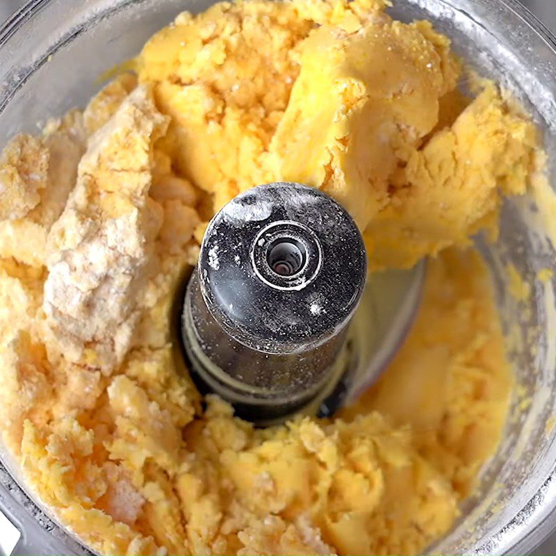 Step 2 Steamed Sweet Potatoes and Ground Mixture Yellow Steamed Sweet Potato Cake