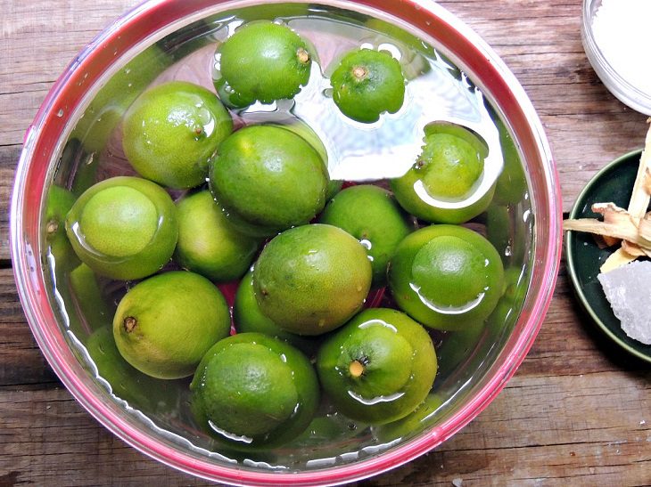 Step 1 Prepare the lemons Salted Lemon