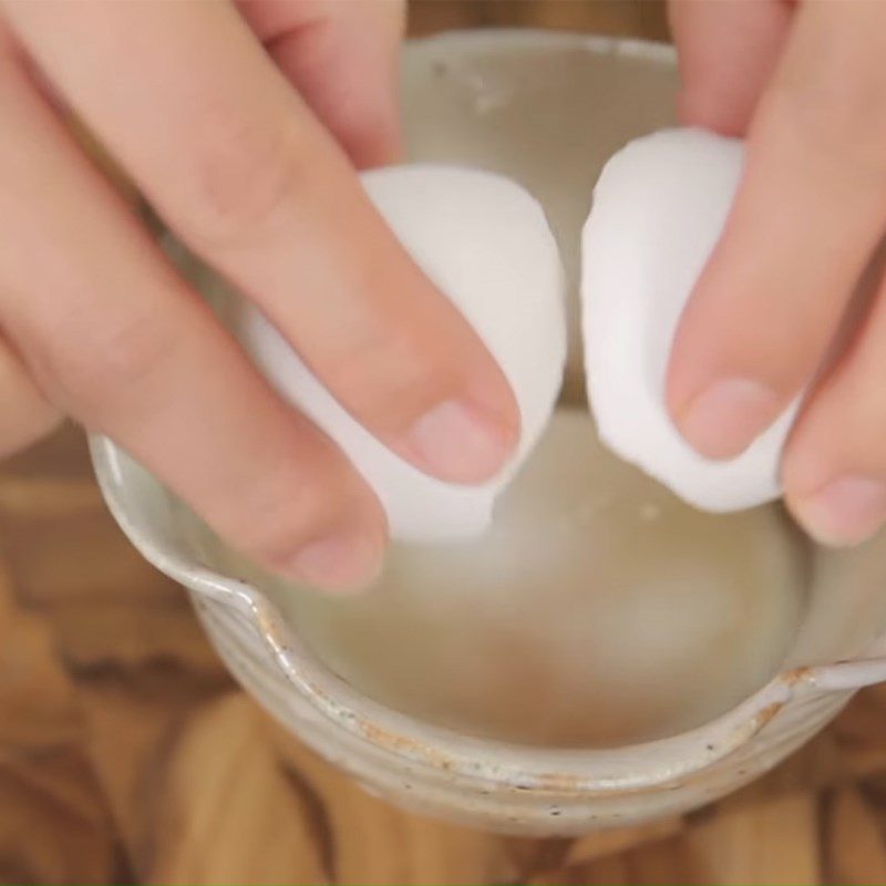 Step 4 Completion Onsen tamago (onsen egg)