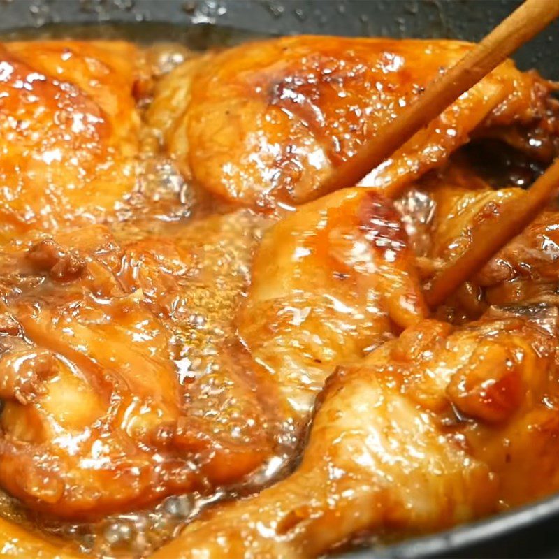 Step 6 Completion Braised Chicken Thighs with Fish Sauce