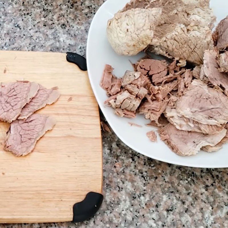 Step 5 Completion of Beef Pho using Pressure Cooker