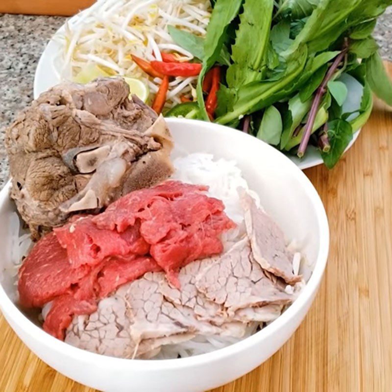 Step 5 Completion of Beef Pho using Pressure Cooker