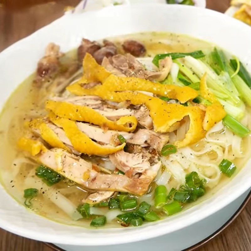 Step 6 Completion of chicken pho with a pressure cooker