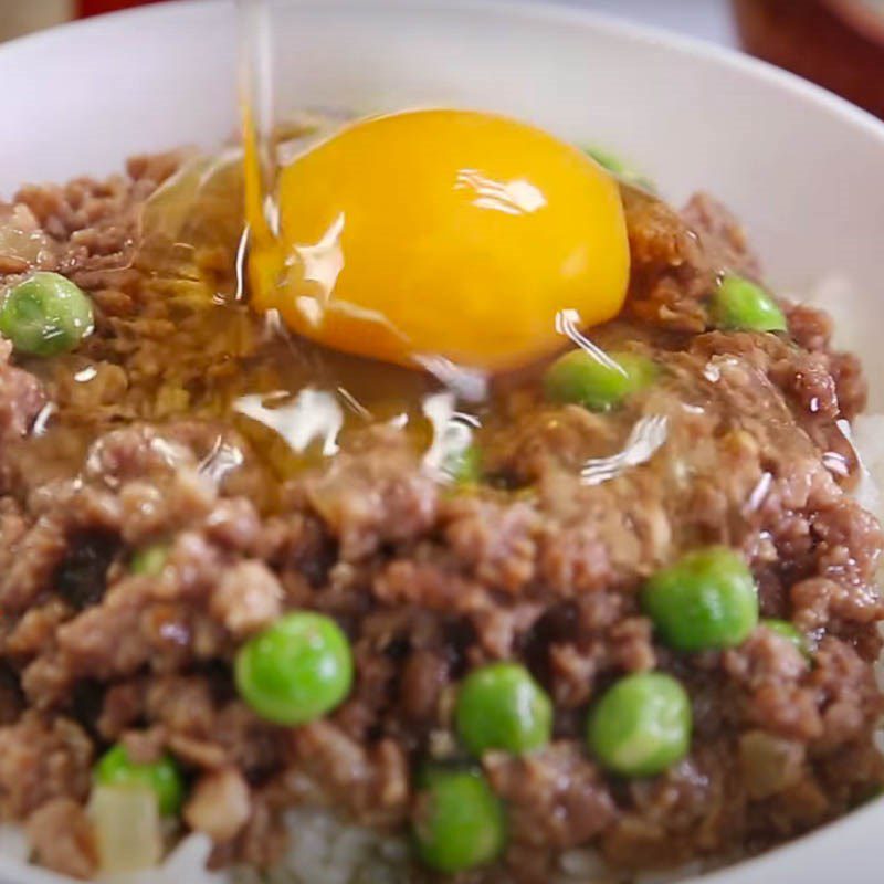 Step 3 Completion Hong Kong minced beef rice