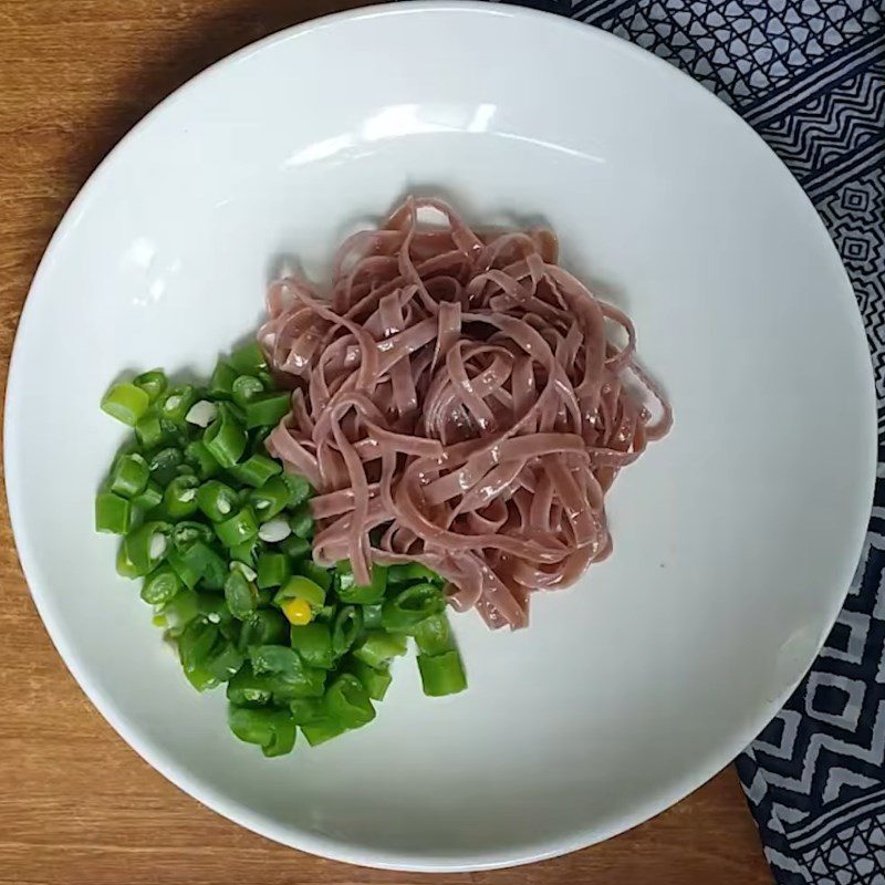 Step 3 Completion Brown rice noodle salad