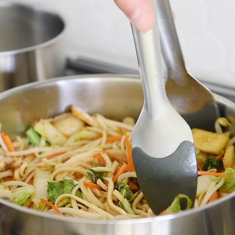 Step 5 Completion Soba noodles with tofu