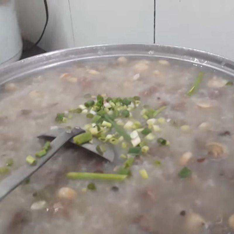 Step 5 Final Product Red Bean Porridge with Beef