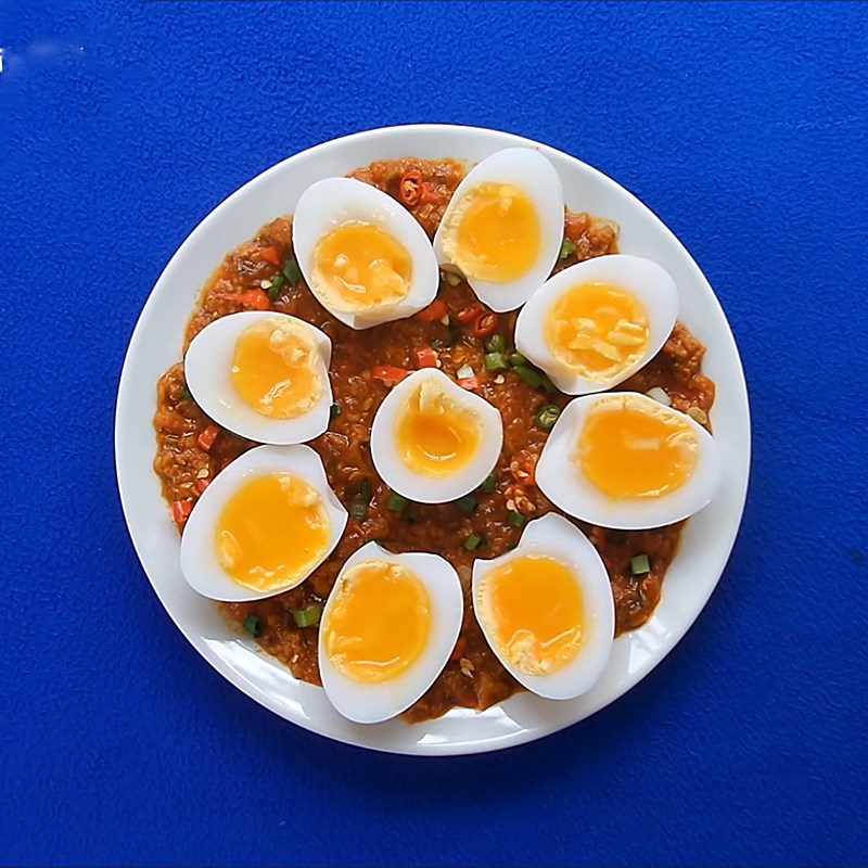 Step 5 Completion Spicy soft-boiled egg