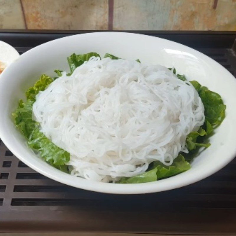 Step 5 Completion Sweet and sour beef noodle salad