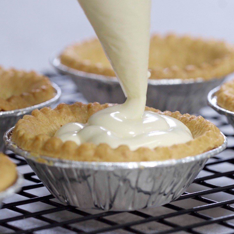 Step 4 Finishing the Cheese Tart in the air fryer