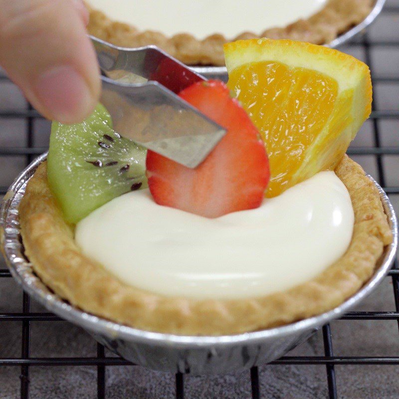 Step 4 Finishing the Cheese Tart in the air fryer