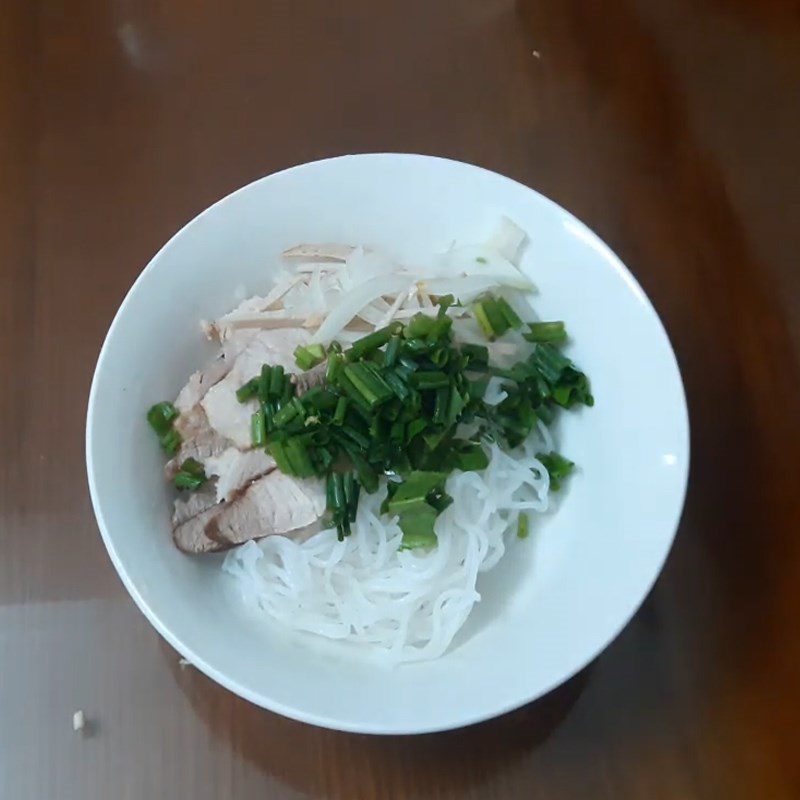 Step 4 Completion of Mixed Noodles
