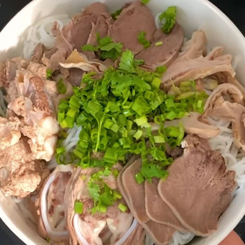 Step 4 Completion Mixed Noodles with Satay
