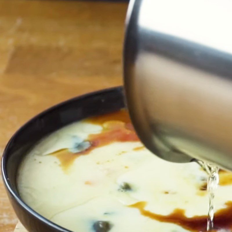 Step 4 Complete Steamed Egg with Minced Meat