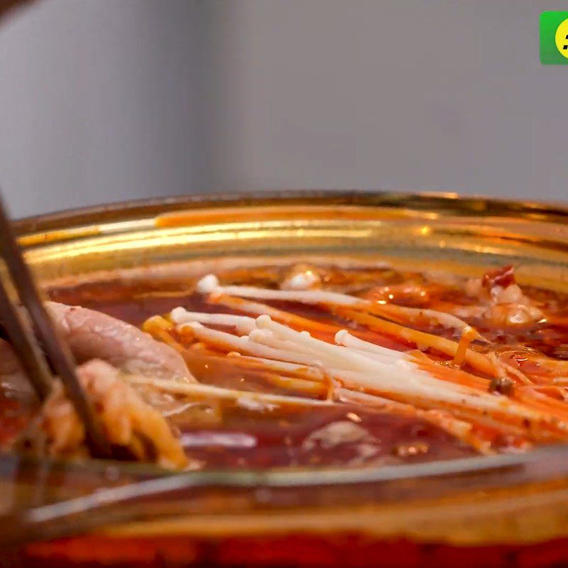 Step 4 Complete Sichuan Hot Pot Haidilao (recipe from TasteVN)