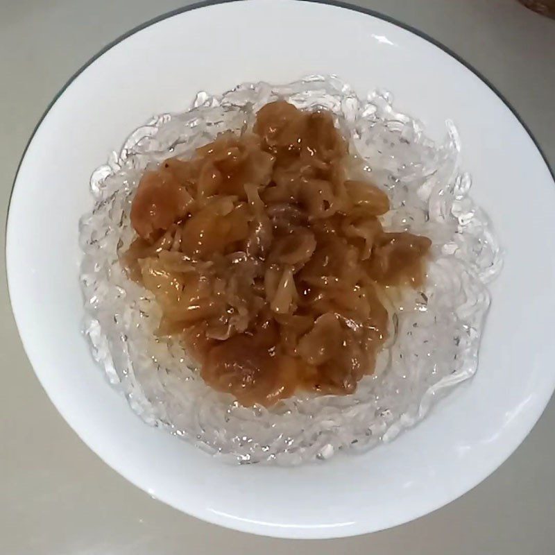 Step 4 Completion Jelly with longan