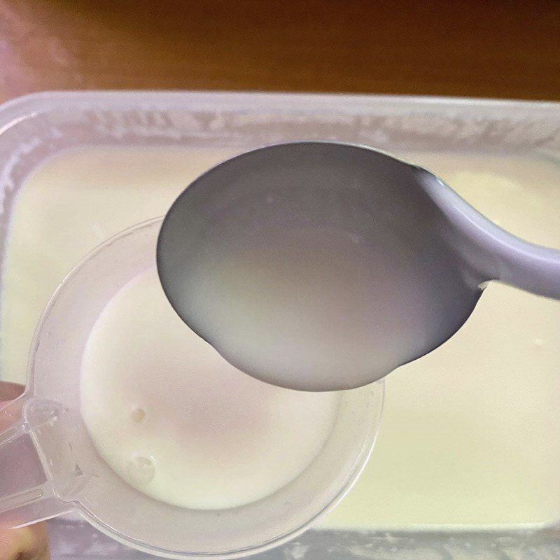 Step 3 Completion Yogurt bag (recipe shared by users)