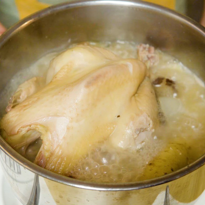 Step 4 Completion Ginseng Chicken Soup