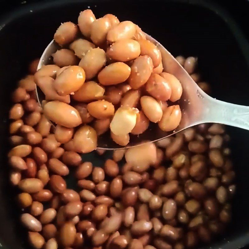 Step 4 Completion Roasted peanuts using an air fryer