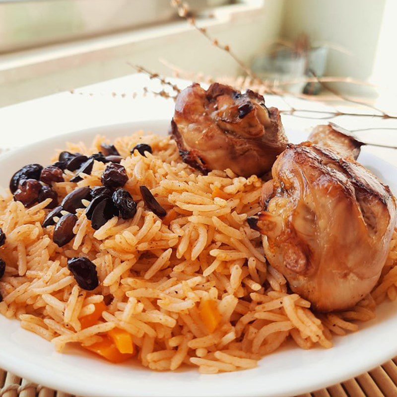 Step 5 Completion Arabic kabsa rice