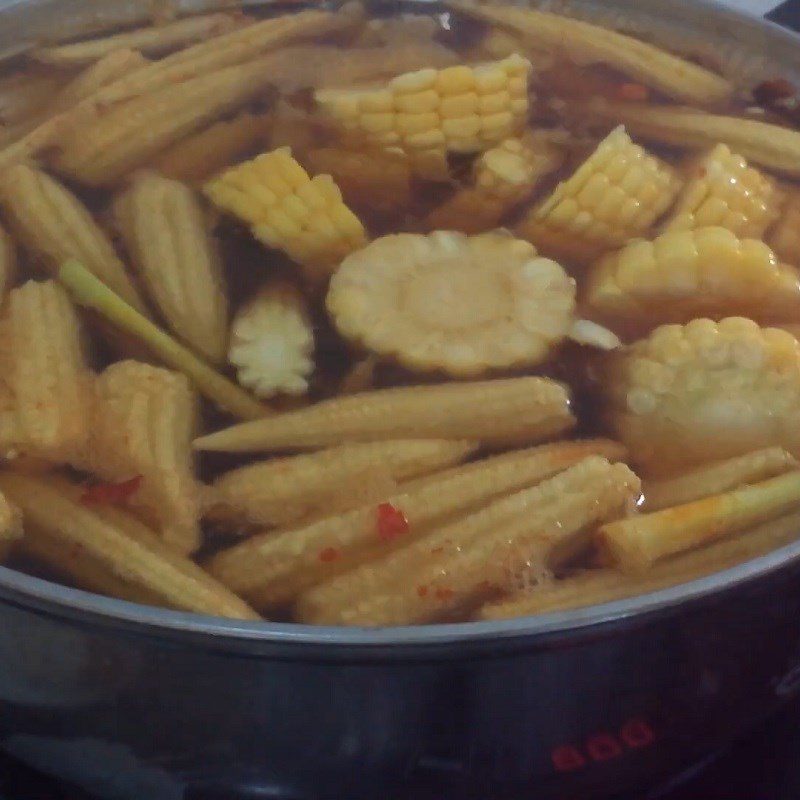 Step 3 Cook the hotpot Vegetarian goat hotpot