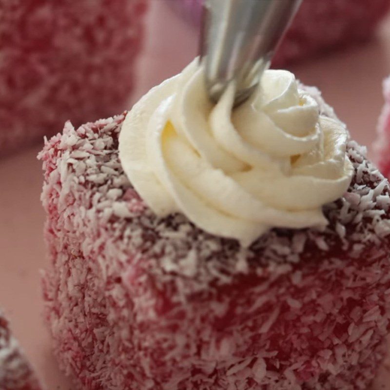 Step 8 Complete the Red Lamington Cake