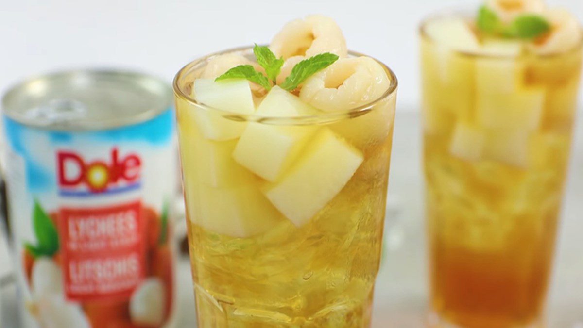 Lychee Jelly Tea