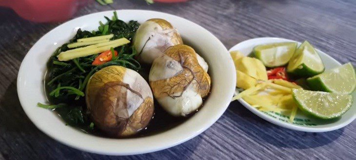 Balut stew with traditional herbs