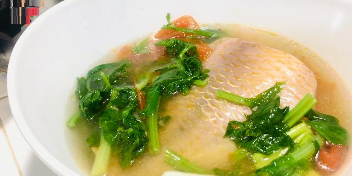 how to cook sour sweet pink snapper soup delicious recipe 10146