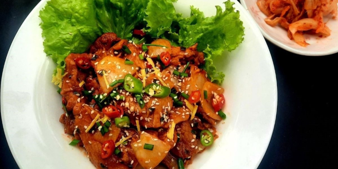 how to make attractive delicious korean style stir fried pork 14550