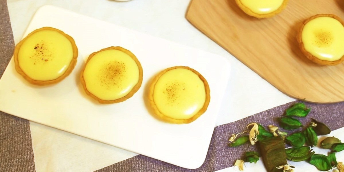 how to make baked cheese tart simple 10748