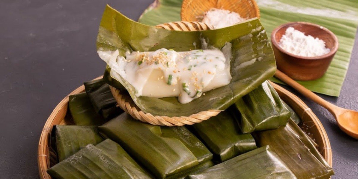 how to make banana leaf spring rolls delicious greasy steamed central region 09367