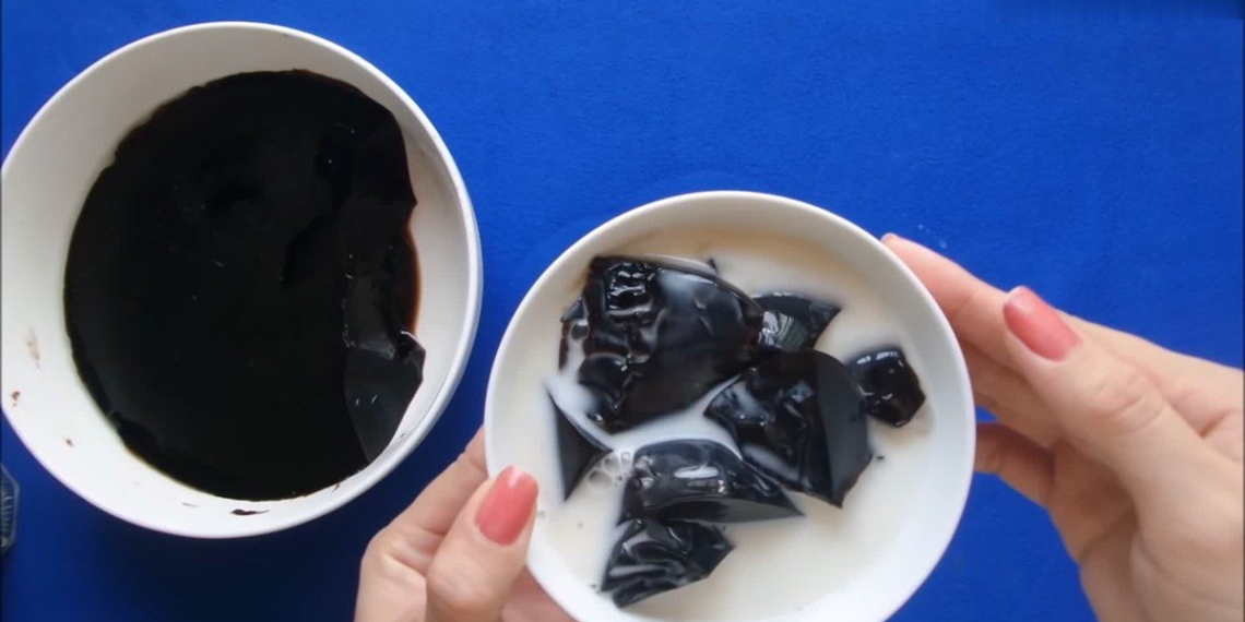 how to make black jelly easy to make 09175