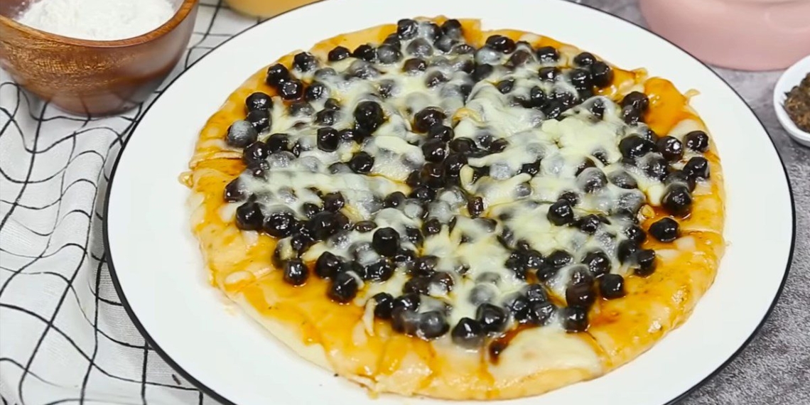 how to make black sugar bubble pizza is the new hot trend for youth 13154