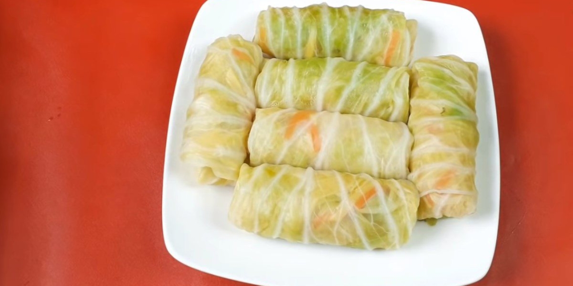 how to make cabbage rolls that are sweet and nutritious 12909