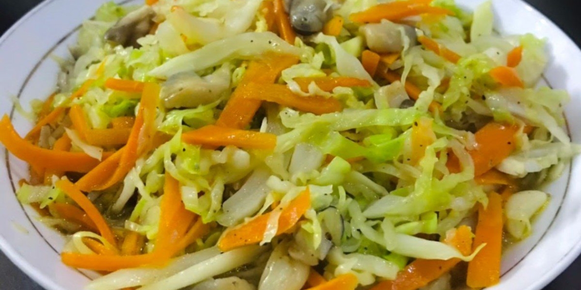 how to make cabbage stir fry with carrots delicious simple fast 10708